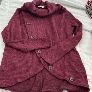 Axis Women's Burgundy Sweater